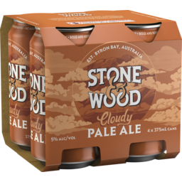 Photo of Stone & Wood Cloudy Pale Ale Can 4x375ml 4.0x375ml