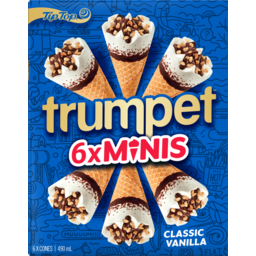Photo of Tip Top Trumpet Minis Classic Vanilla 6pk