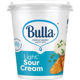 Photo of Bulla Light Sour Cream 200ml