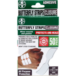 Photo of Bandage Butterfly Wound Closure