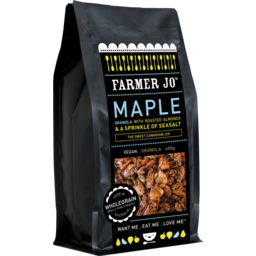 Photo of Farmer Jo Maple Granola With Roasted Almonds 400gm