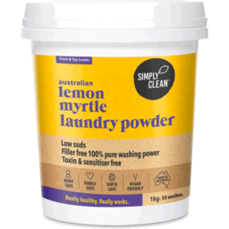 Photo of Simply Clean Lemon Myrtle Laundry Powder