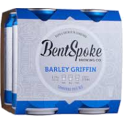 Photo of BentSpoke Barley Griffin Pale Ale Can 375ml 4pk