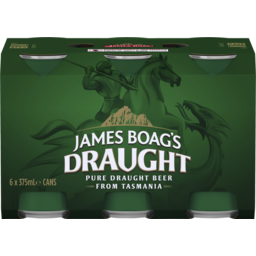 Photo of James Boag's Draught Cans