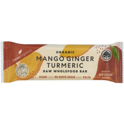 Photo of Ceres Organics Raw Wholefood Snack Bar Mango Ginger Turmeric