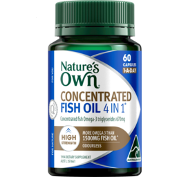 Photo of Nature's Own Concentrated Fish Oil 4 In 1