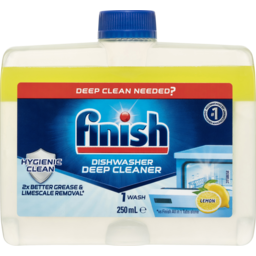 Photo of Finish Dishwasher Cleaner Lemon Sparkle 250ml