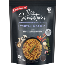 Photo of Continental Gourmet Rice Teriyaki & Garlic Serves 2