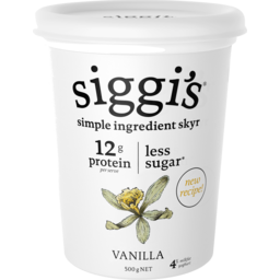 Photo of Siggi's Yoghurt Vanilla 500g 500g