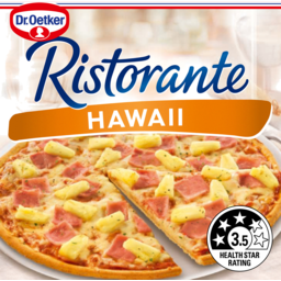 Photo of Dr Oetker Ristorante Hawaii Thin & Crispy Pizza 355g