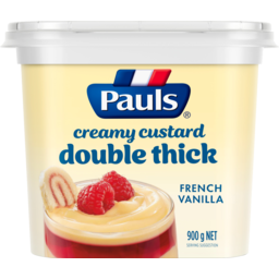 Photo of Pauls French Vanilla Double Thick Custard 900g