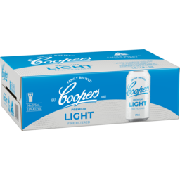 Photo of Coopers Premium Light Cans