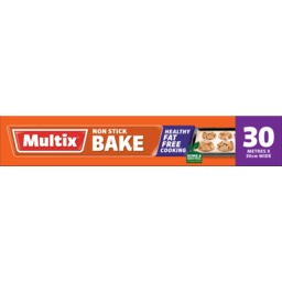 Photo of Multix Bake Non Stick Paper 30cmx30m Wide