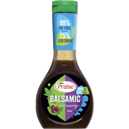 Photo of Praise Balsamic Dressing Ff + 25% Less Sugar 330ml