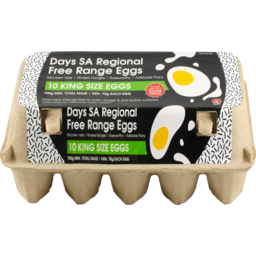 Photo of Days Eggs Sa Regional Free Range King Size 10 Pack