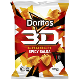 Photo of Doritos 3d Crunch Corn Chip Spicy Salsa 130g
