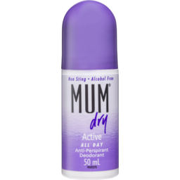 Photo of Mum Dry Active All Day Anti-Perspirant Deodorant Roll On