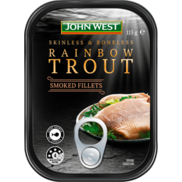 Photo of John West Trout Smoked Fillets 115g
