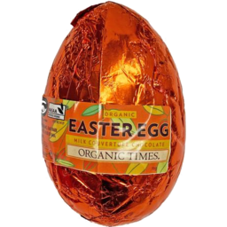 Photo of Organic Times - Easter Egg - White Choc - 70g