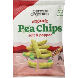 Photo of Ceres Pea Chips Salt Pepper 100g