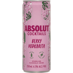 Photo of Absolut Cocktails Berry Vodkarita 