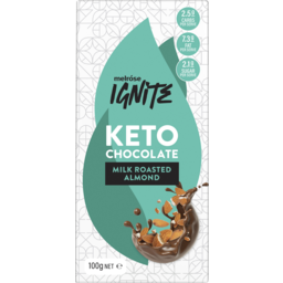 Photo of Melrose Ignite Keto Chocolate Milk Roasted Almond 100g 100g