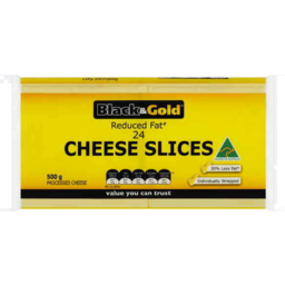 Photo of Black & Gold R/Fat Cheese Slices
