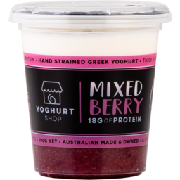 Photo of Yoghurt Shop Mixed Berry Greek Yoghurt 190g