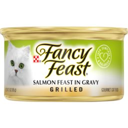 Photo of Fancy Feast Adult Classic Salmon Feast In Gravy Grilled Wet Cat Food 85g