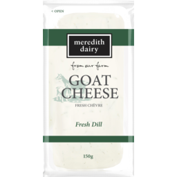 Photo of Meredith Dairy Goat Cheese Fresh Chevre Fresh Dill 150gm
