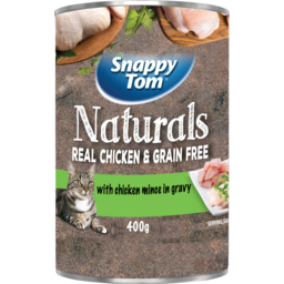 Photo of Snappy Tom Chicken Mince In Gravy Cat Food