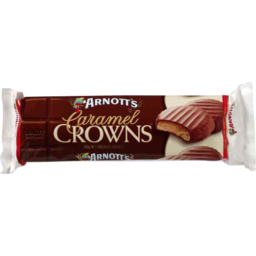 Photo of Arnott's Caramel Crowns Chocolate 200g 200g