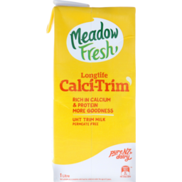 Photo of Meadow Fresh Milk UHT Calci Trim