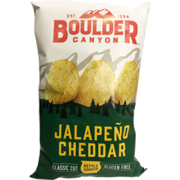 Photo of Boulder Canyon Jalapeno Cheddar Chips