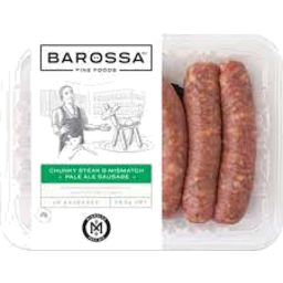 Photo of Barossa Chunky Steak Pale Ale Sausages 480g