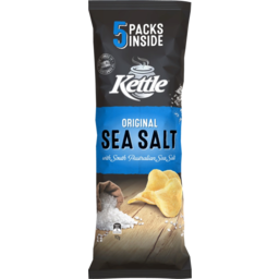 Photo of Kettle Original Sea Salt With South Australian Sea Salt Chips 5 Pack