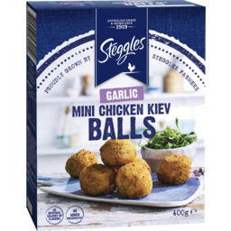 Photo of Steggles Mini Chicken Kiev Balls Garlic 400g