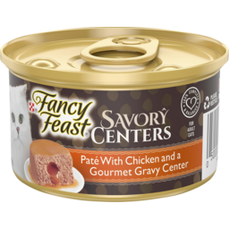 Photo of Fancy Feast Adult Savory Centers Patè With Chicken And A Gourmet Gravy Center Wet Cat Food