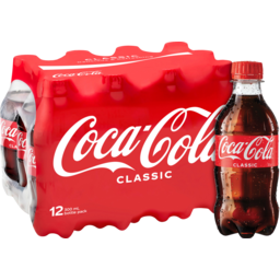 Photo of Coca Cola Classic Soft Drink Multipack Mini Bottles 12x300ml