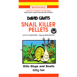 Photo of David Gray Snail Pellets
