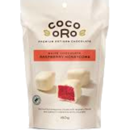 Photo of Coco Oro Honeycomb White Choc Raspberry