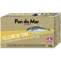Photo of Pan Do Mar Tuna Yellowfin Org Oil