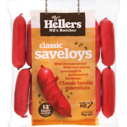 Photo of Hellers Saveloys Classic 1kg