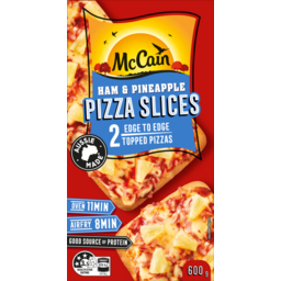 Photo of Mccain Pizza Slice Ham/Pine 600gm