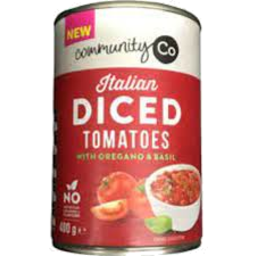 Photo of Community Co Diced Tomatoes With Oregano & Basil