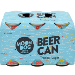 Photo of Moon Dog Beer Can 6*330ml