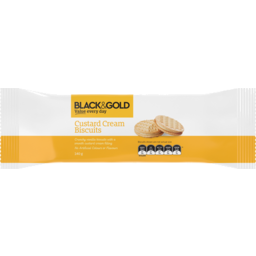 Photo of Black & Gold Biscuit Custard Cream 140gm
