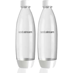 Photo of Sodastream Dishwasher Safe Fuse 1/2l Twin Pack Bottles White