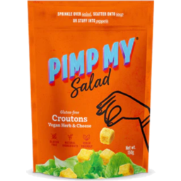 Photo of EXTRAORDINARY FOODS Pimp My Salad Croutons Vegan Herb & Cheese