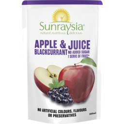 Photo of Sunraysia Apple & Blackcurrant Juice 200ml
